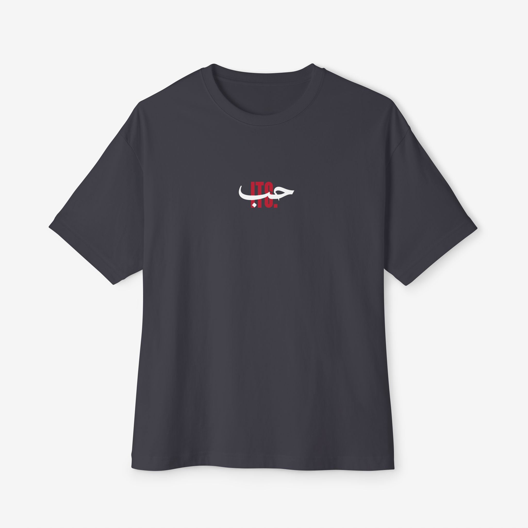 AMOUR HEART GRAPHIC T-SHIRT | BILINGUAL LOVE STATEMENT TEE