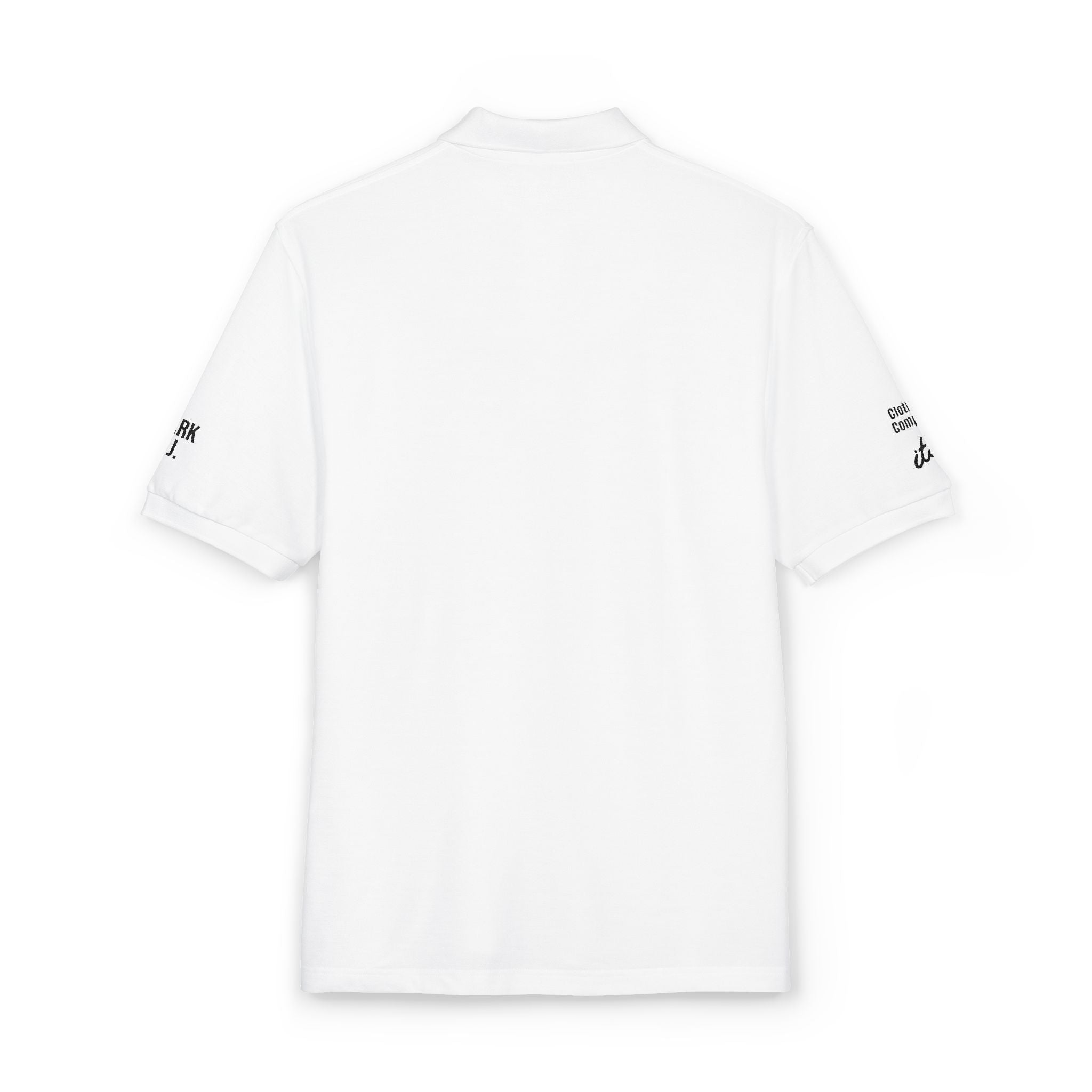 EMBROIDERED CUSTOMIZABLE POLO TEE