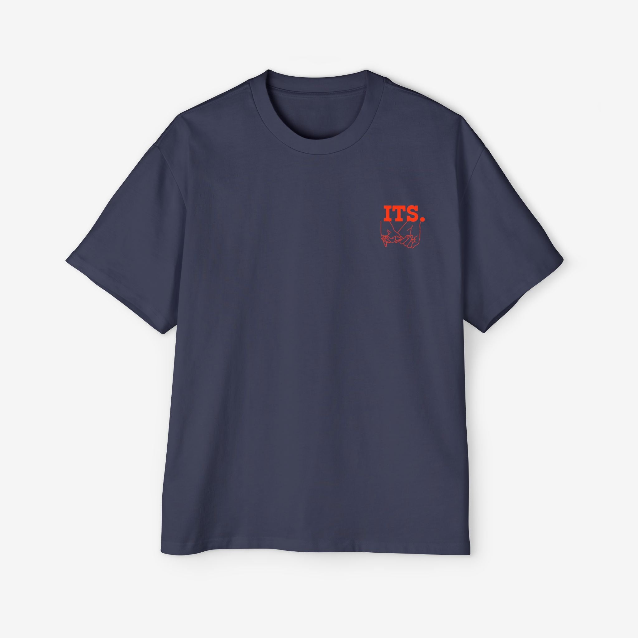 ITS. TEMPTATION — OVERSIZED TYPOGRAPHY T-SHIRT FOR HER