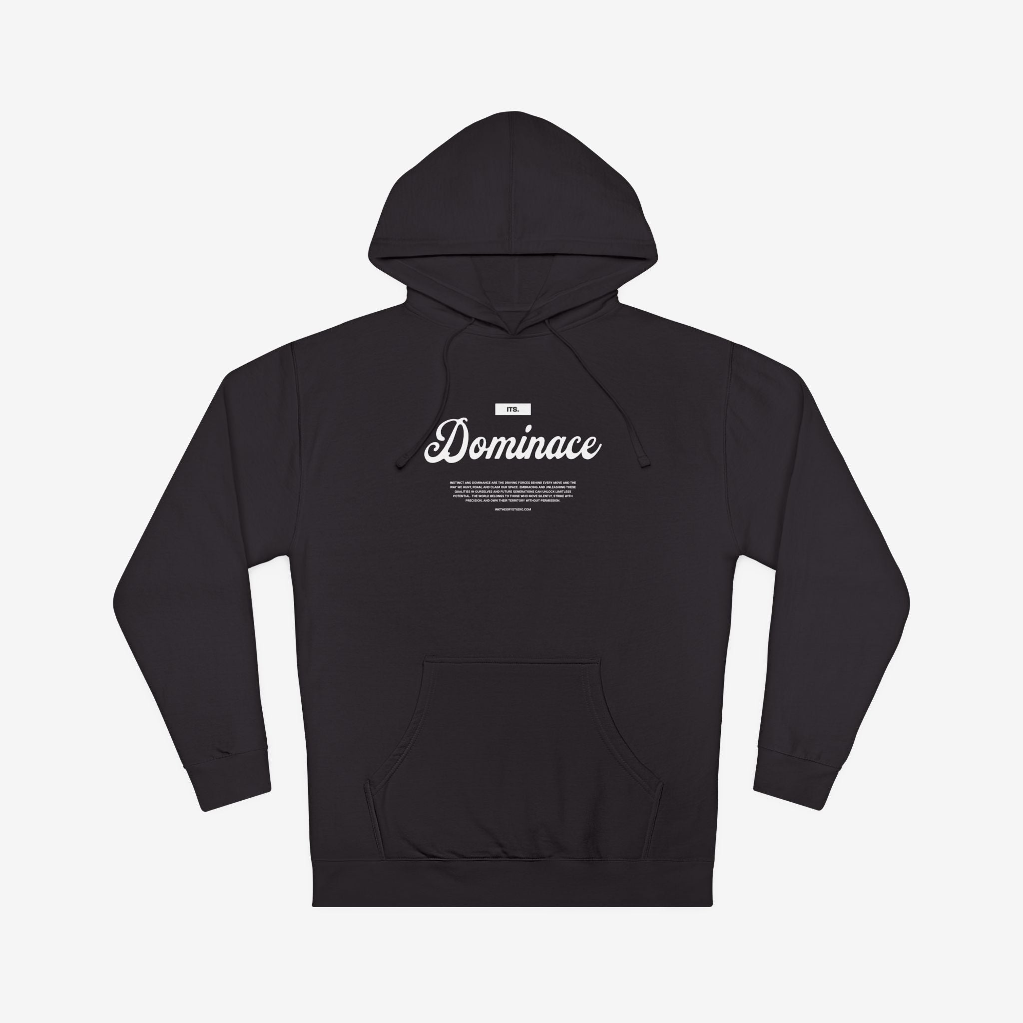 DOMINANCE “BIG CAT ENERGY” HOODIE — GRAPHIC CAT PRINT PULLOVER