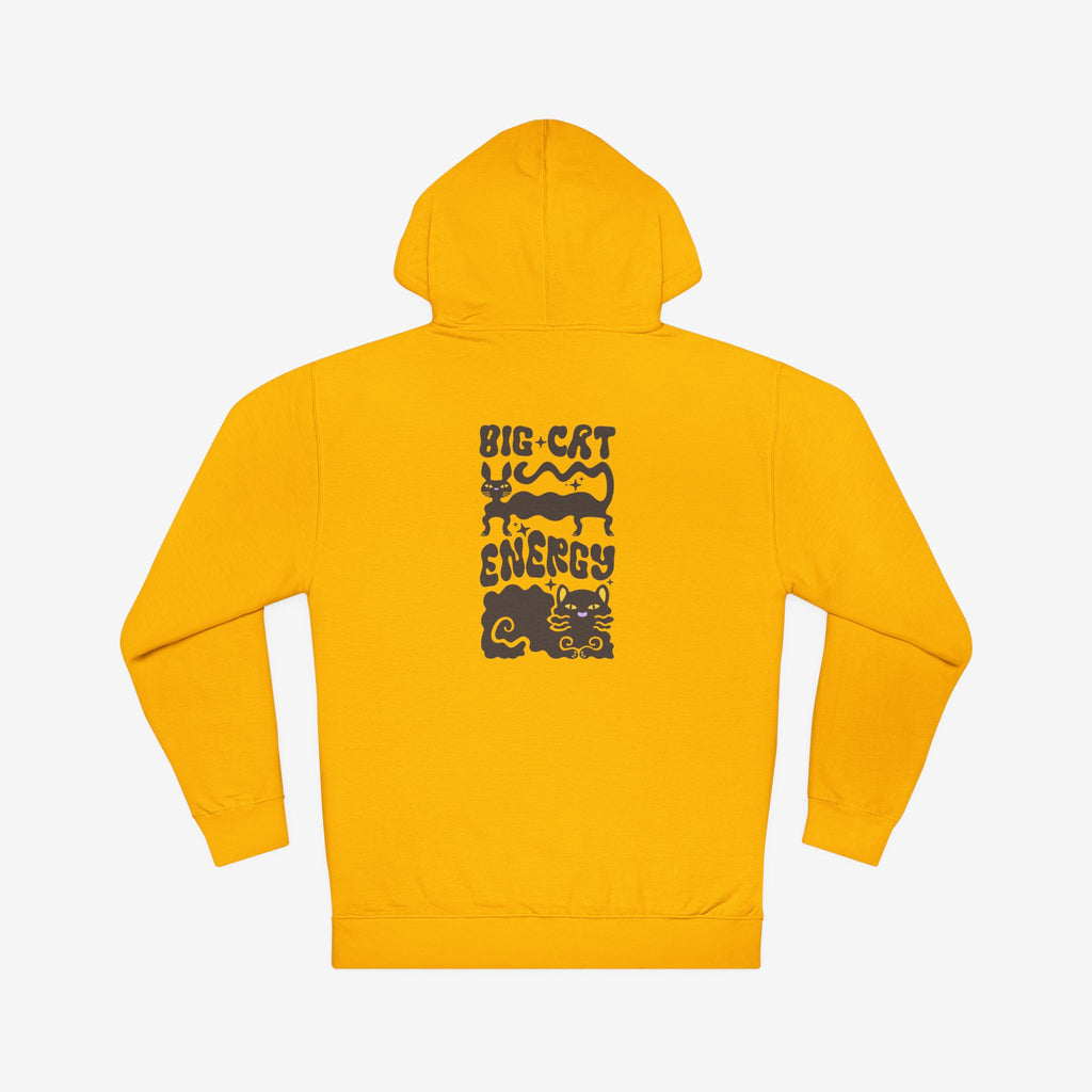 DOMINANCE “BIG CAT ENERGY” HOODIE — GRAPHIC CAT PRINT PULLOVER