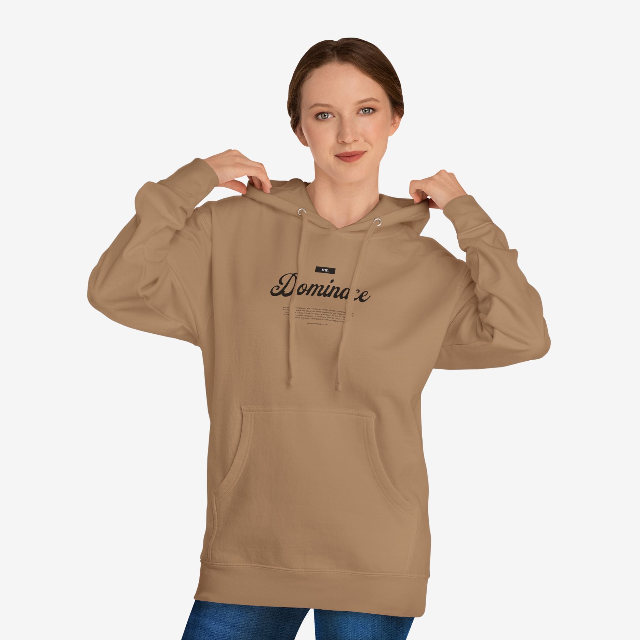 DOMINANCE “BIG CAT ENERGY” HOODIE — GRAPHIC CAT PRINT PULLOVER