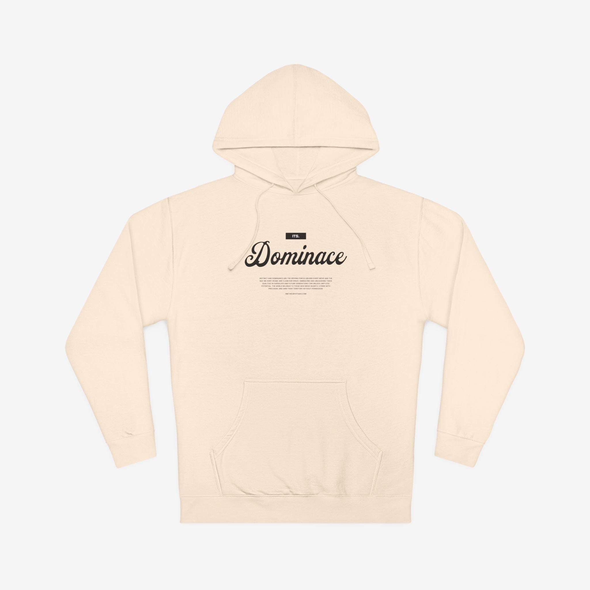 DOMINANCE “BIG CAT ENERGY” HOODIE — GRAPHIC CAT PRINT PULLOVER