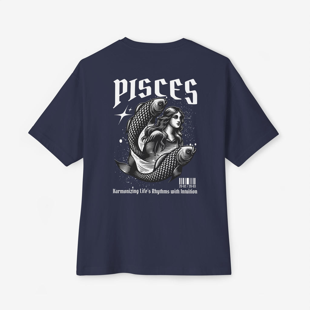 VINTAGE PISCES ZODIAC GRAPHIC T-SHIRT – RETRO ASTROLOGY AESTHETIC TEE