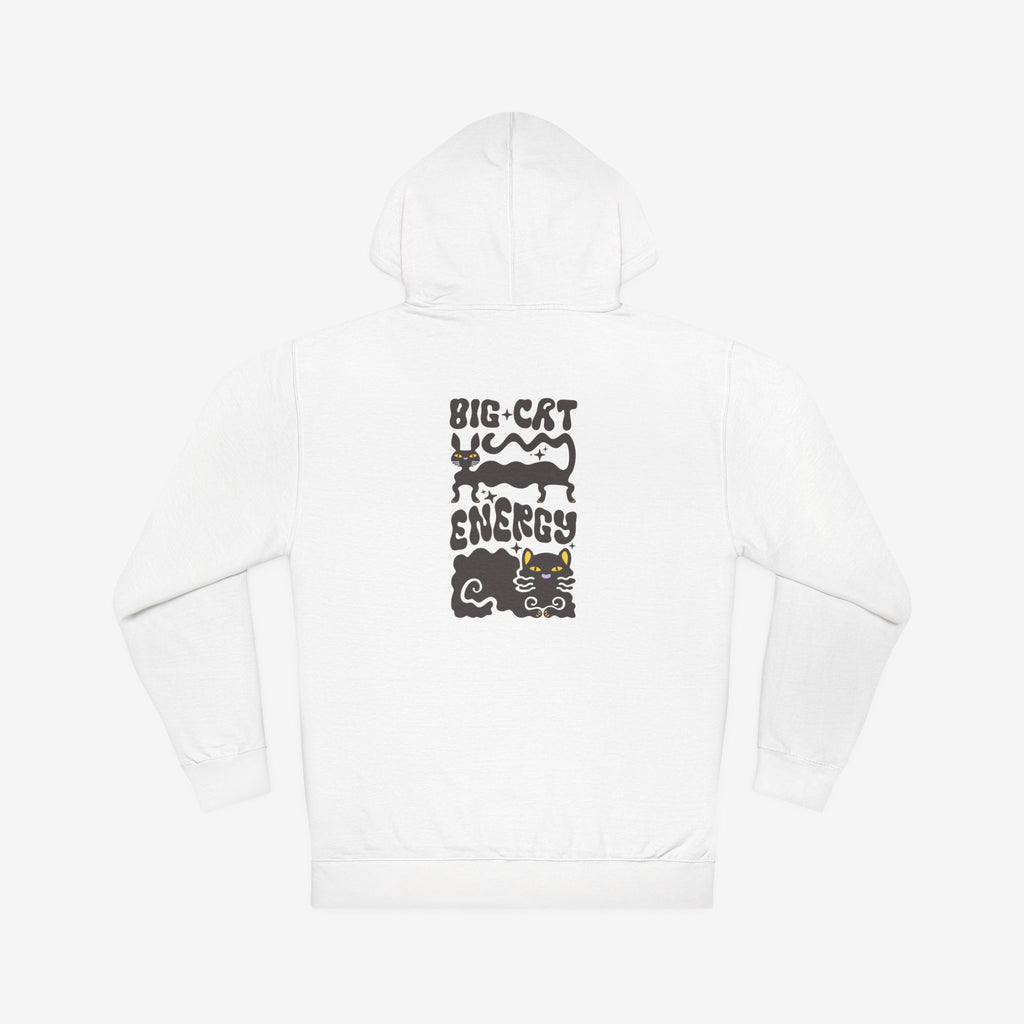 DOMINANCE “BIG CAT ENERGY” HOODIE — GRAPHIC CAT PRINT PULLOVER