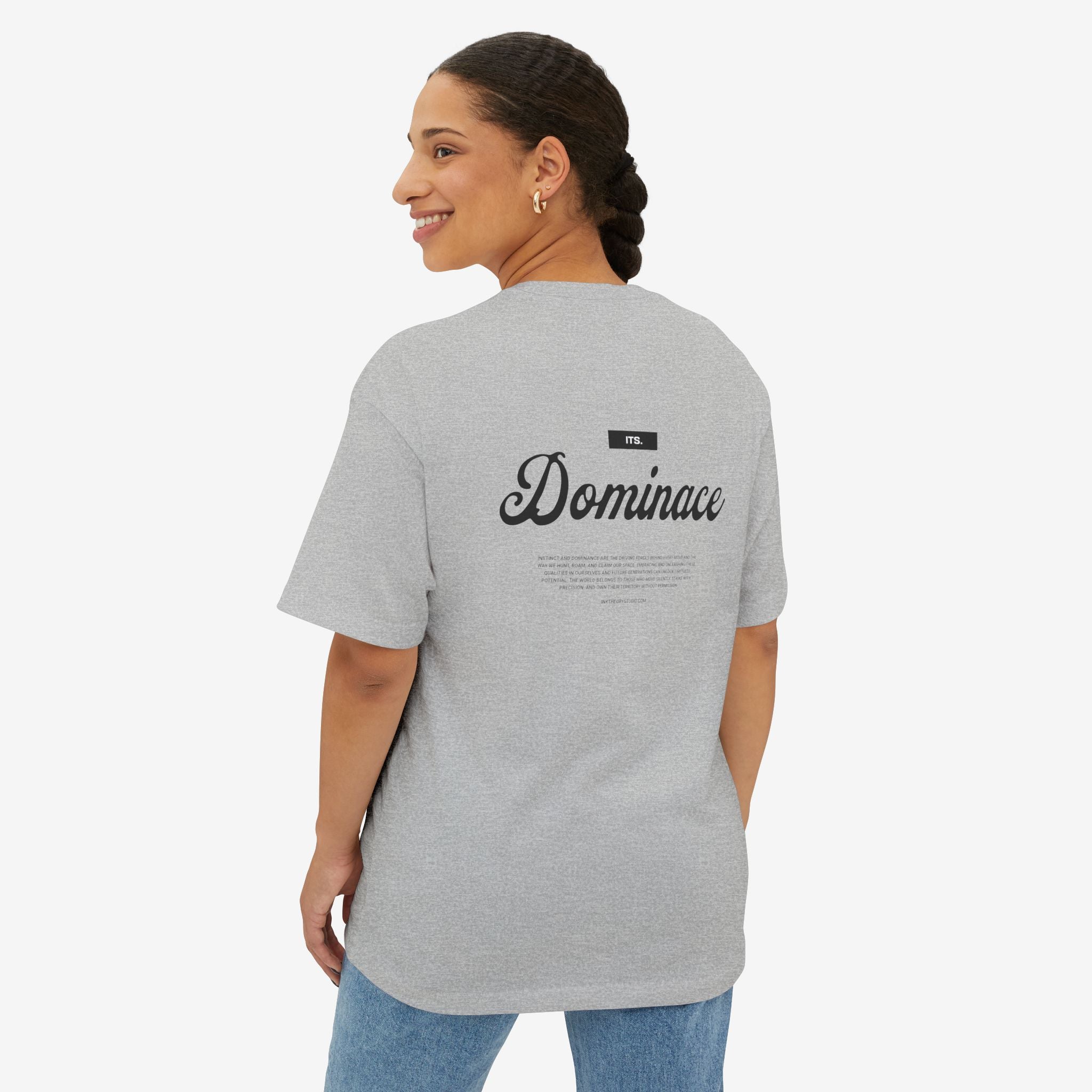 BIG CAT ENERGY OVERSIZED BOXY TEE — GRAPHIC STREETWEAR T-SHIRT