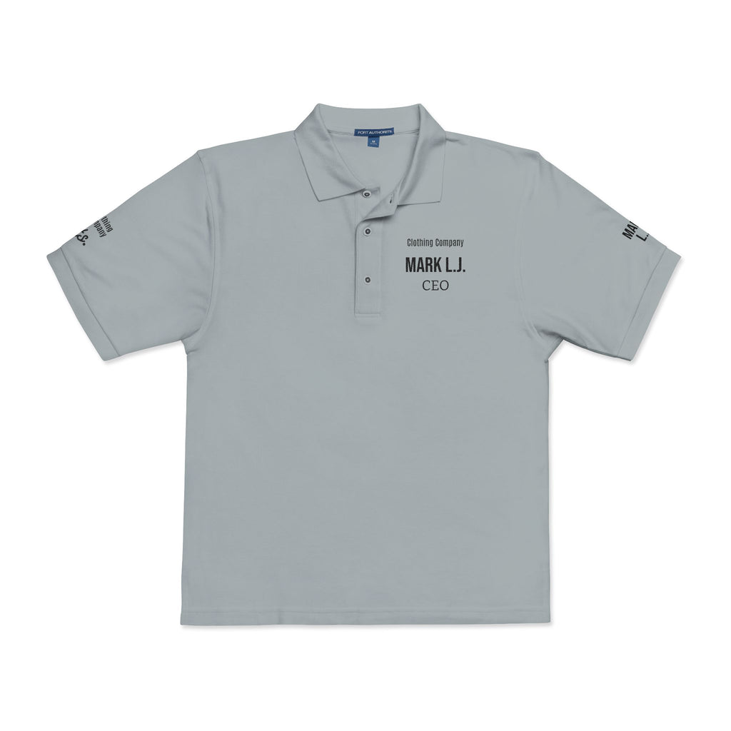 EMBROIDERED CUSTOMIZABLE POLO TEE