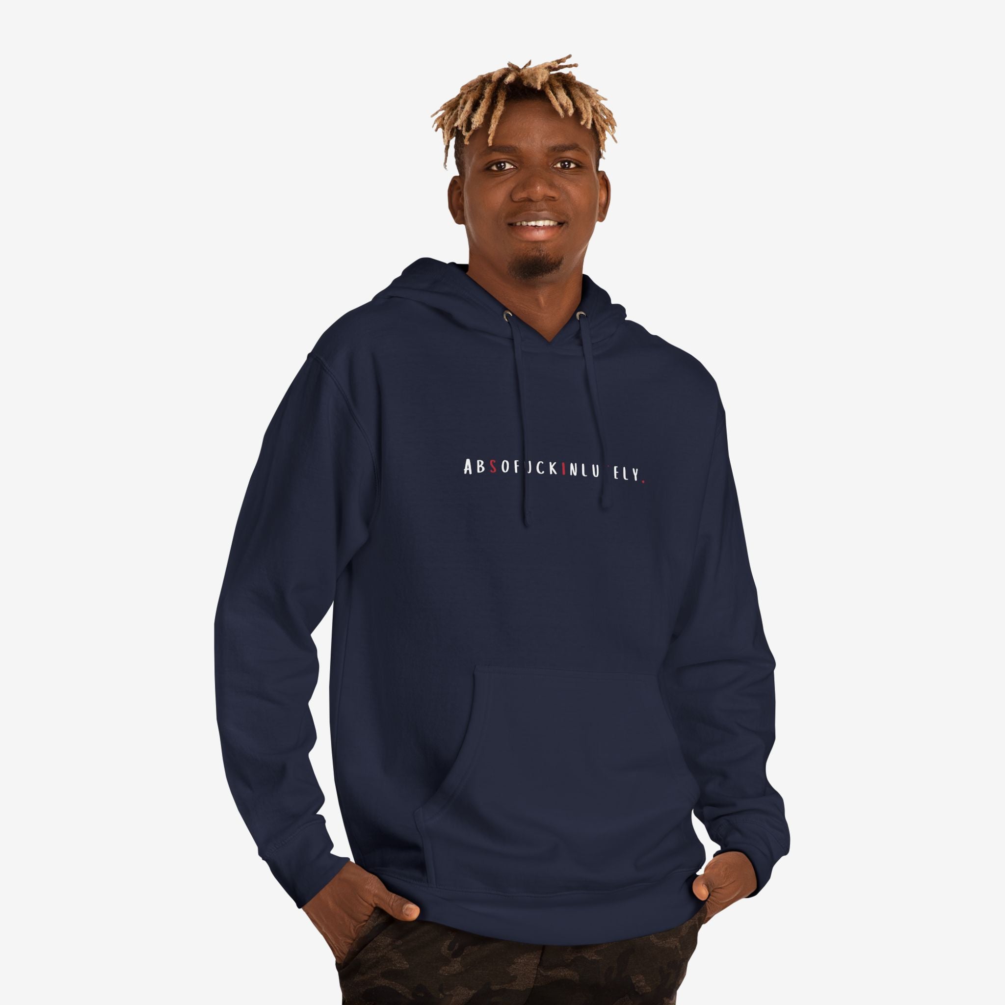 ABSOFU*KINLUTELY™ — MAKE IT HAPPEN MOTIVATIONAL HOODIE
