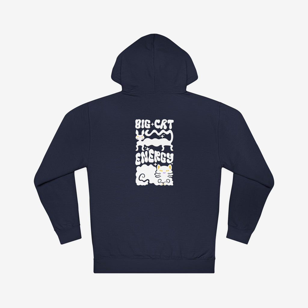 DOMINANCE “BIG CAT ENERGY” HOODIE — GRAPHIC CAT PRINT PULLOVER