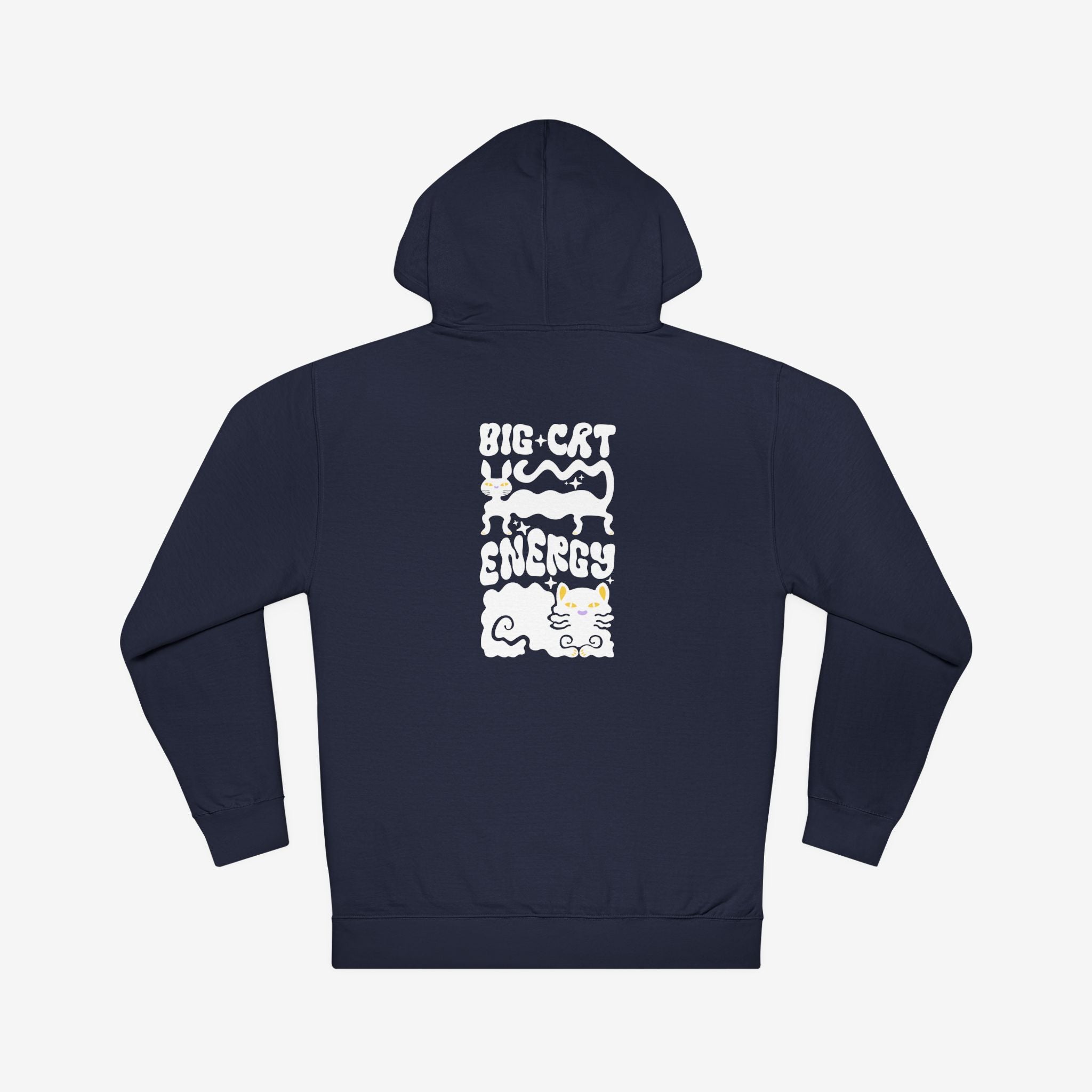DOMINANCE “BIG CAT ENERGY” HOODIE — GRAPHIC CAT PRINT PULLOVER