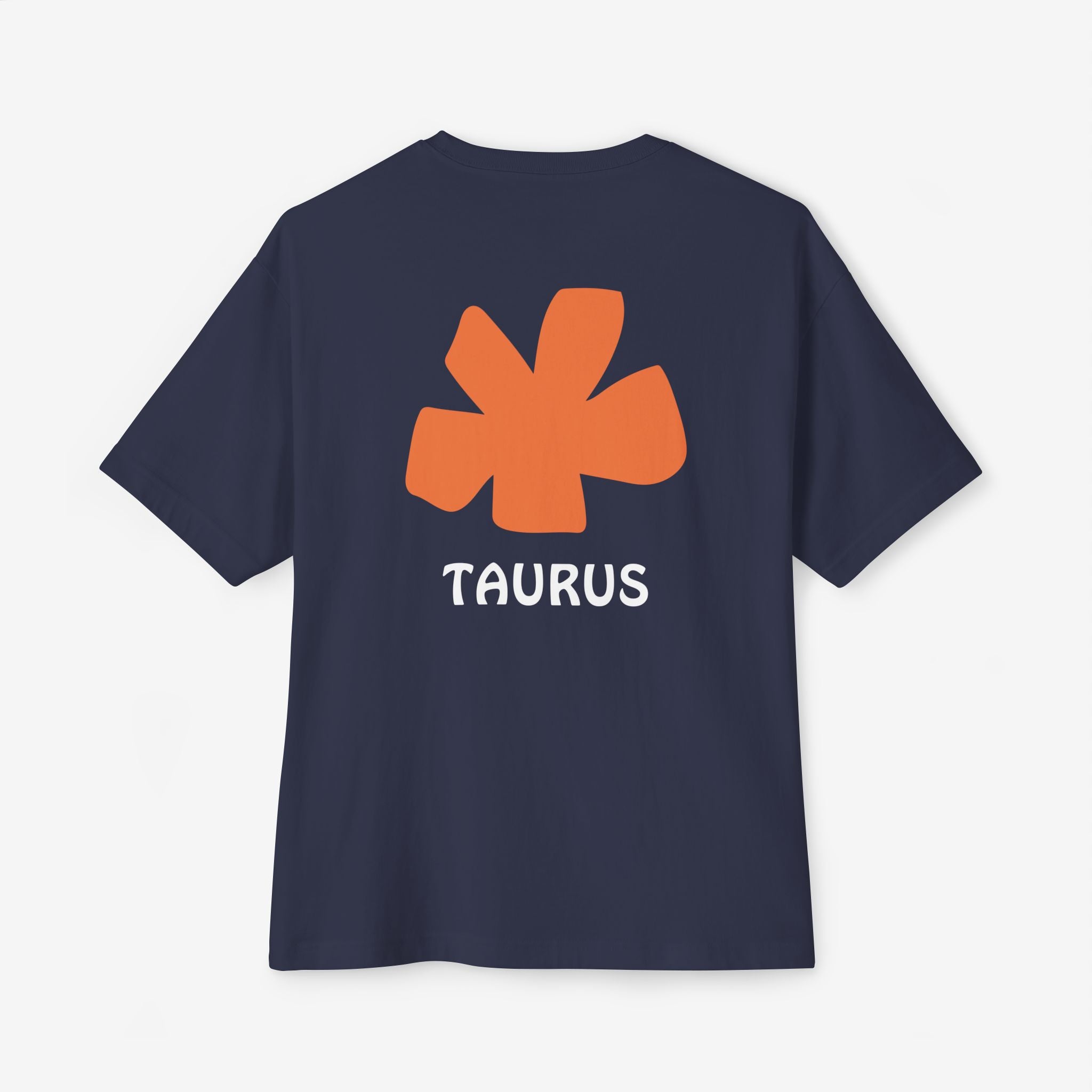 TAURUS ABSTRACT GRAPHIC TEE — MINIMAL ZODIAC STATEMENT