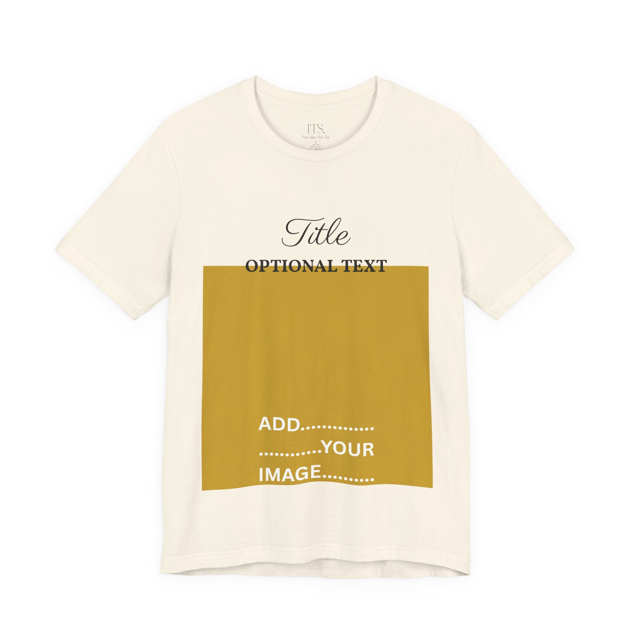 CUSTOMIZABLE REGULAR FIT TEE V1