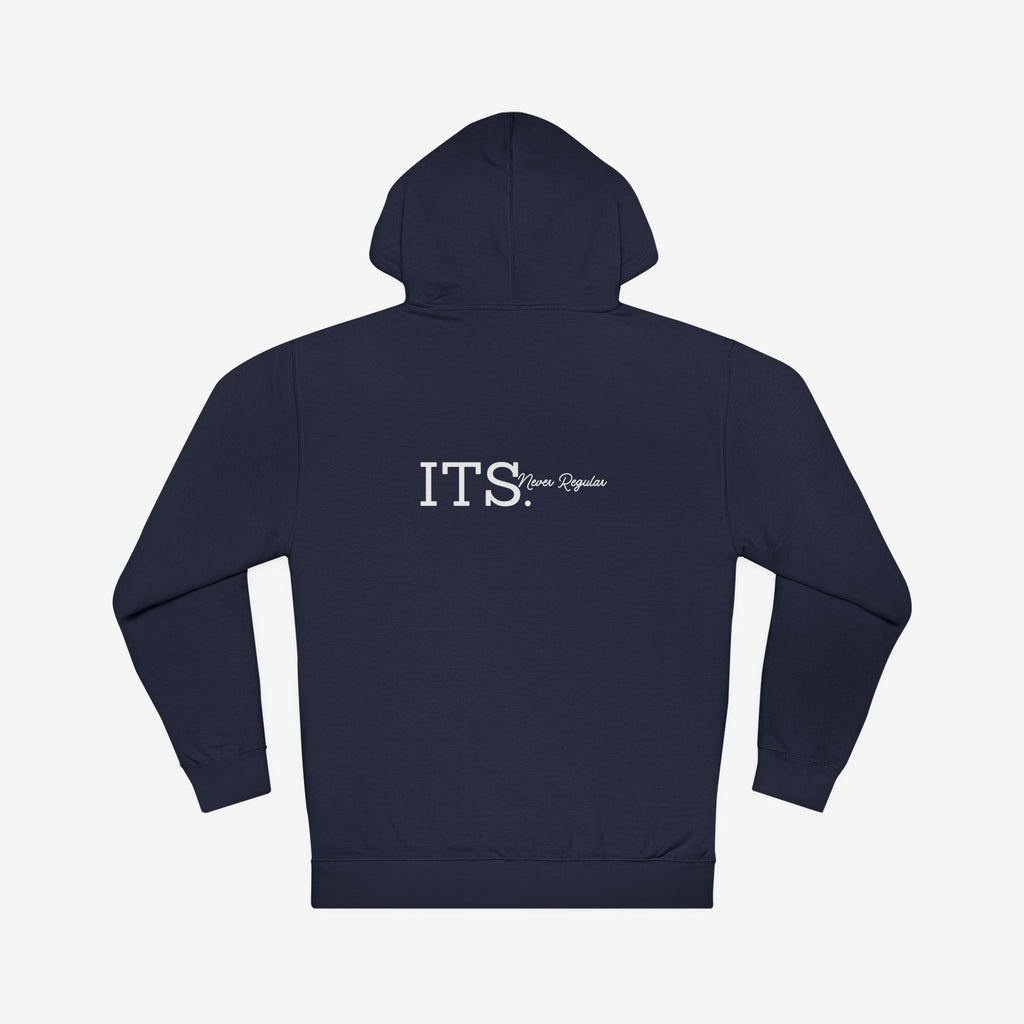 BE BOLD OR ITALIC — STATEMENT GRAPHIC HOODIE