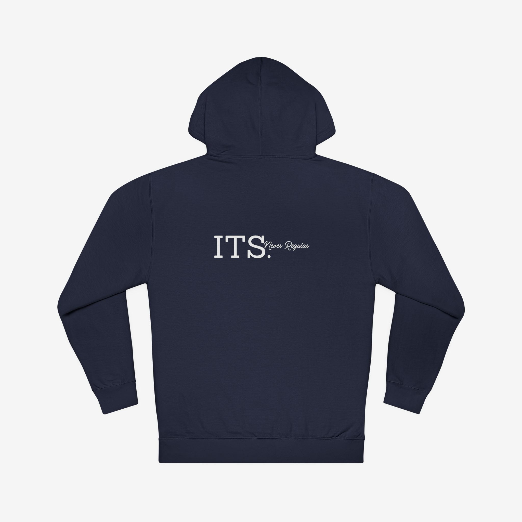 BE BOLD OR ITALIC — STATEMENT GRAPHIC HOODIE