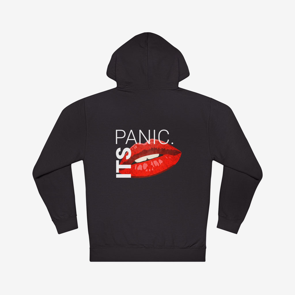 I FLIRT AS A JOKE AND PANIC WHEN IT WORKS – FUNNY FLIRTY GRAPHIC HOODIE