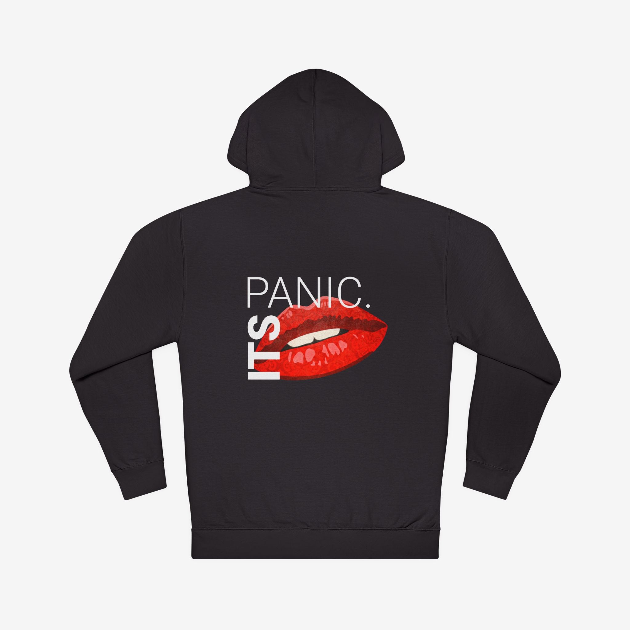 I FLIRT AS A JOKE AND PANIC WHEN IT WORKS – FUNNY FLIRTY GRAPHIC HOODIE