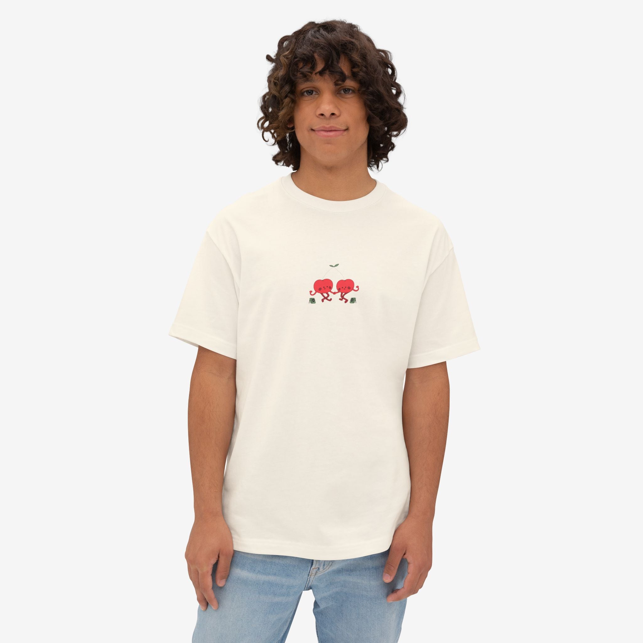 CHERRY FUEL FACTS — NAUGHTY DANCING CHERRIES GRAPHIC TEE