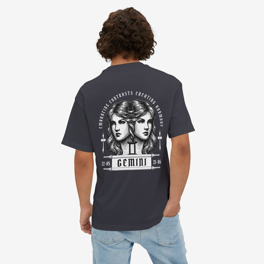 ITS. GEMINI – OVERSIZED BOXY ZODIAC GRAPHIC T-SHIRT