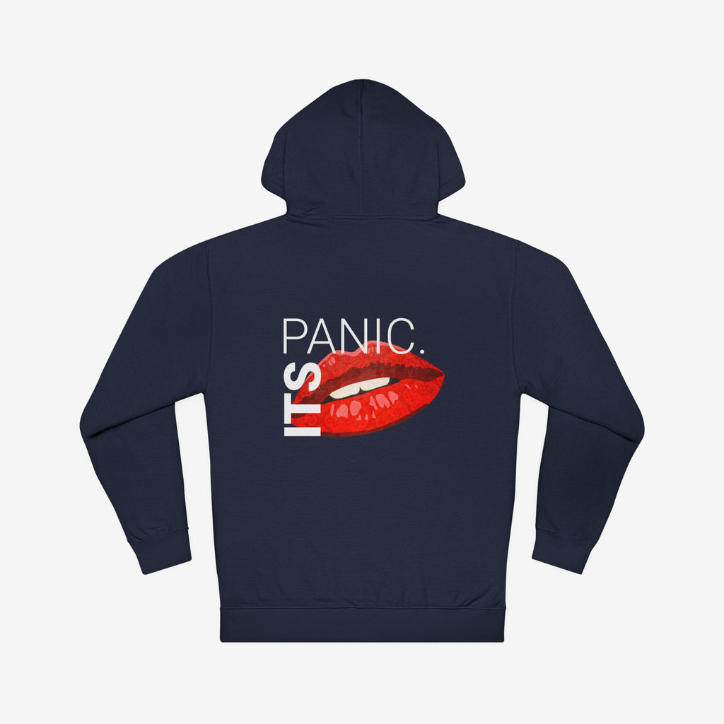 I FLIRT AS A JOKE AND PANIC WHEN IT WORKS – FUNNY FLIRTY GRAPHIC HOODIE