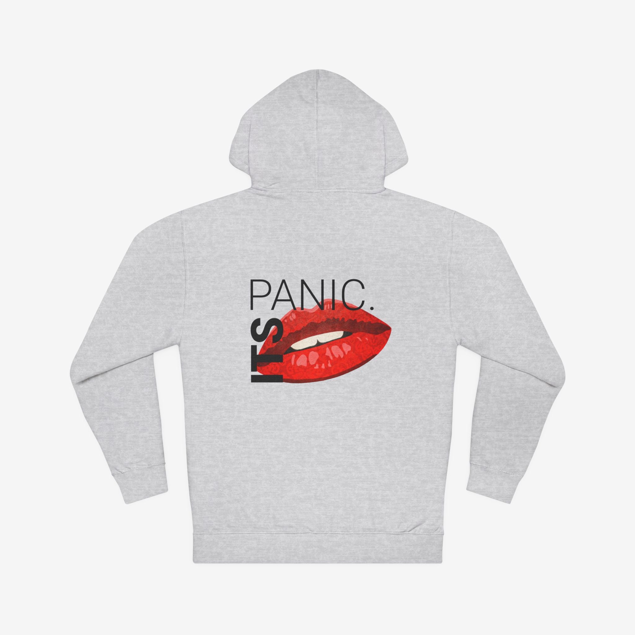 I FLIRT AS A JOKE AND PANIC WHEN IT WORKS – FUNNY FLIRTY GRAPHIC HOODIE