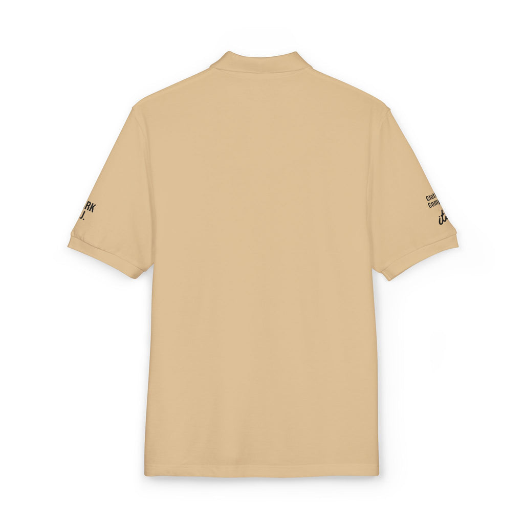 EMBROIDERED CUSTOMIZABLE POLO TEE