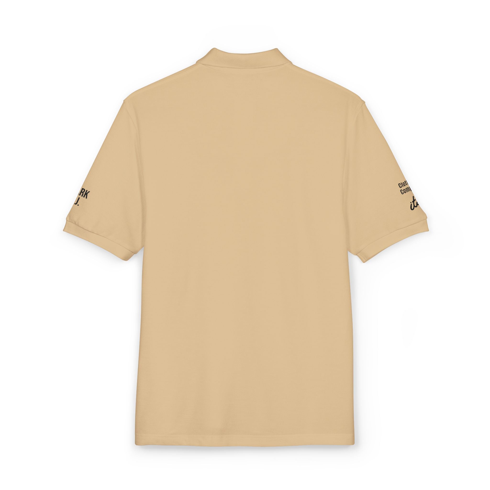 EMBROIDERED CUSTOMIZABLE POLO TEE