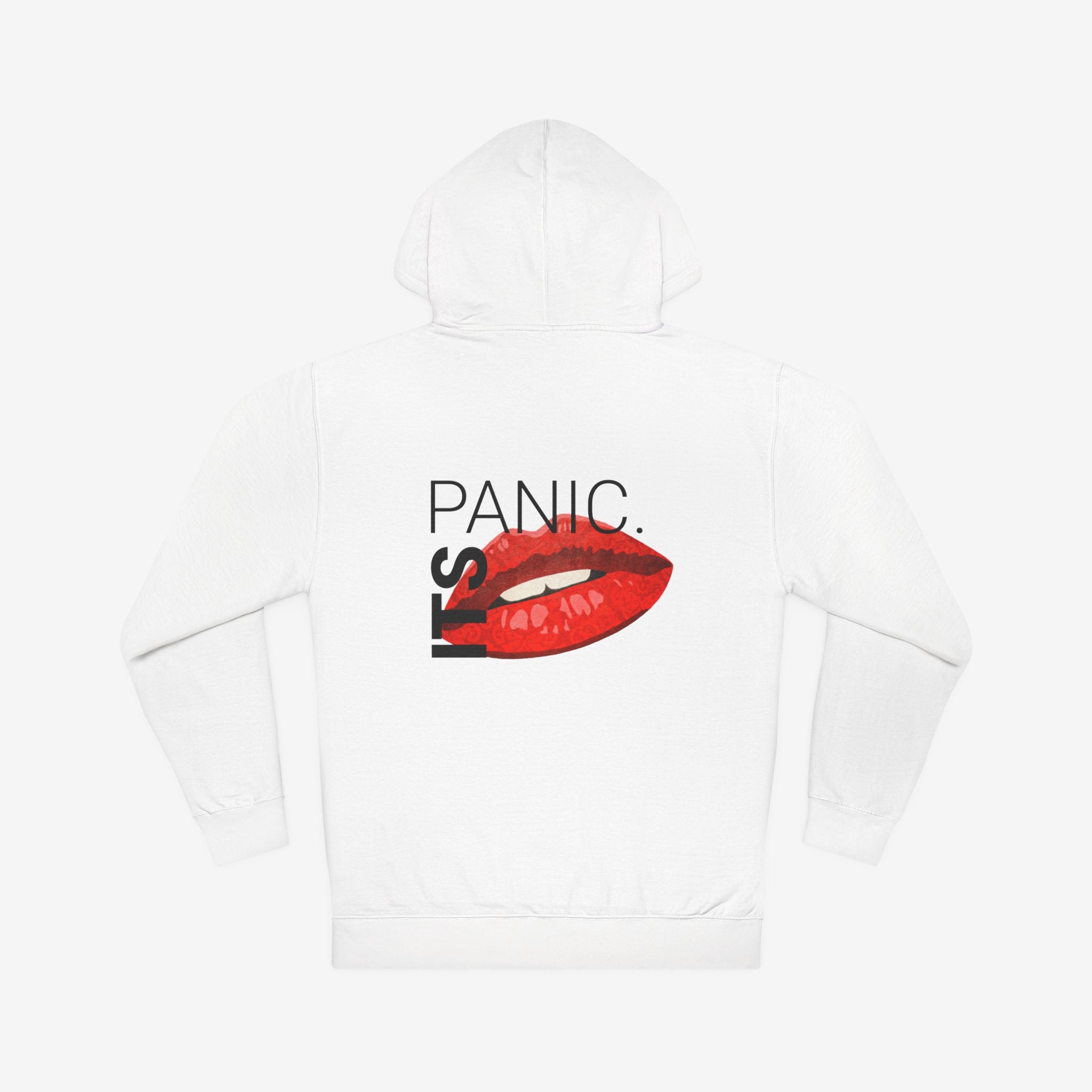 I FLIRT AS A JOKE AND PANIC WHEN IT WORKS – FUNNY FLIRTY GRAPHIC HOODIE
