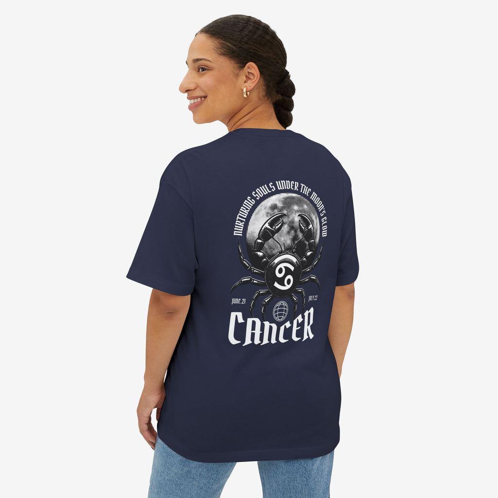 ITS. CANCER – OVERSIZED BOXY ZODIAC GRAPHIC T-SHIRT