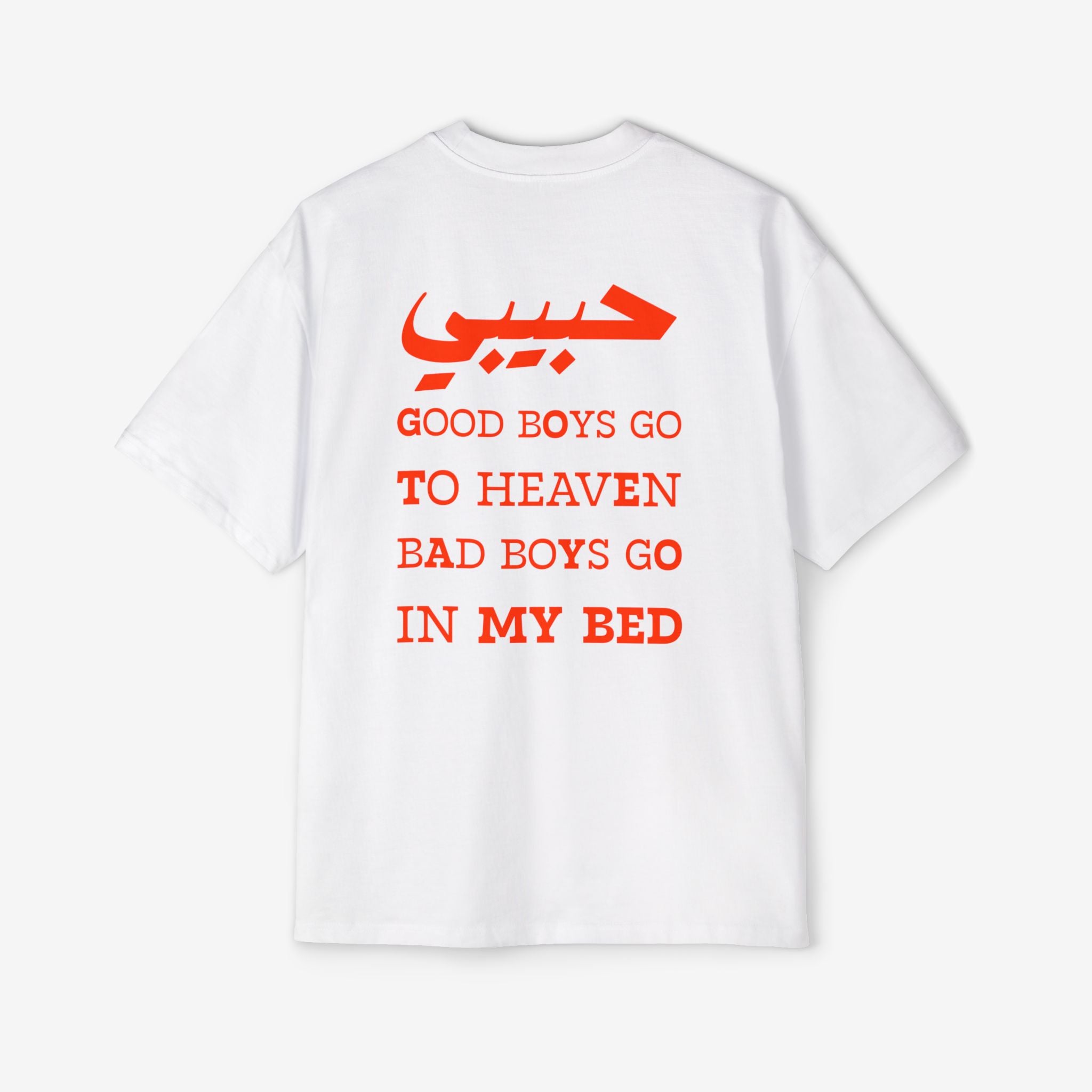 ITS. TEMPTATION — OVERSIZED TYPOGRAPHY T-SHIRT FOR HER