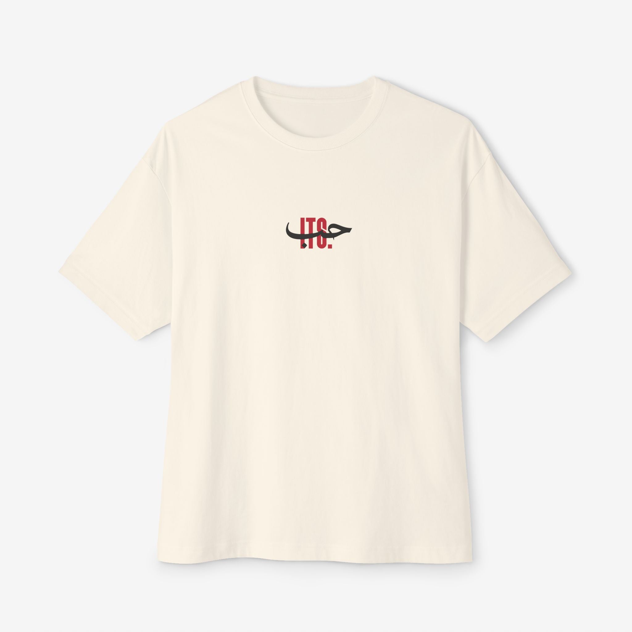 AMOUR HEART GRAPHIC T-SHIRT | BILINGUAL LOVE STATEMENT TEE
