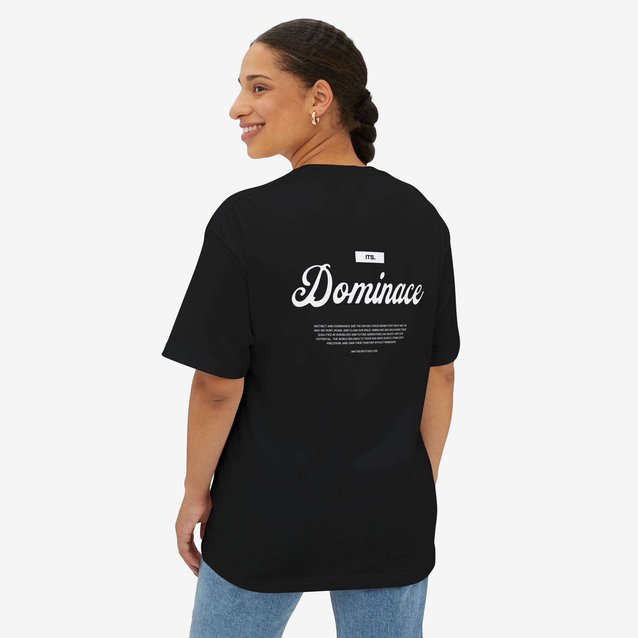 BIG CAT ENERGY OVERSIZED BOXY TEE — GRAPHIC STREETWEAR T-SHIRT