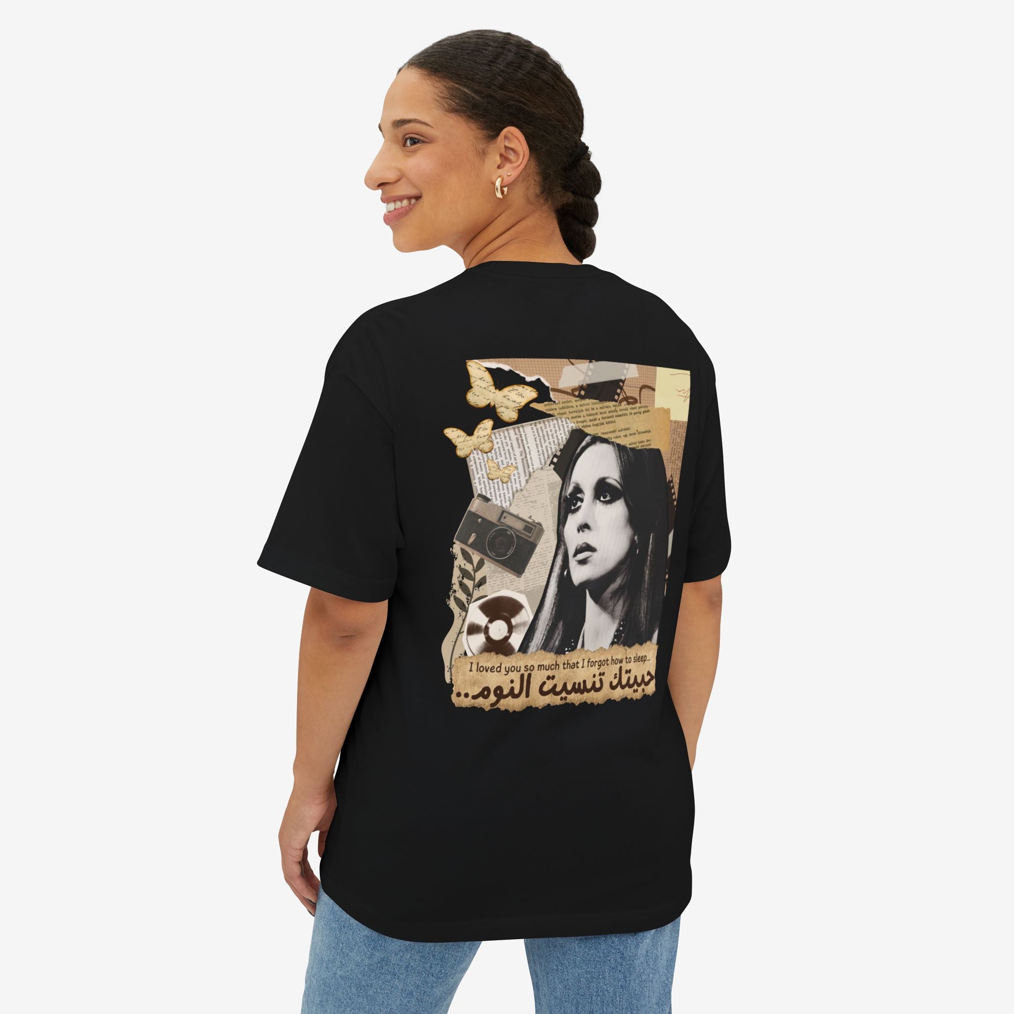 ITS. NOSTALGIA — FAIRUZ VINTAGE COLLAGE GRAPHIC TEE