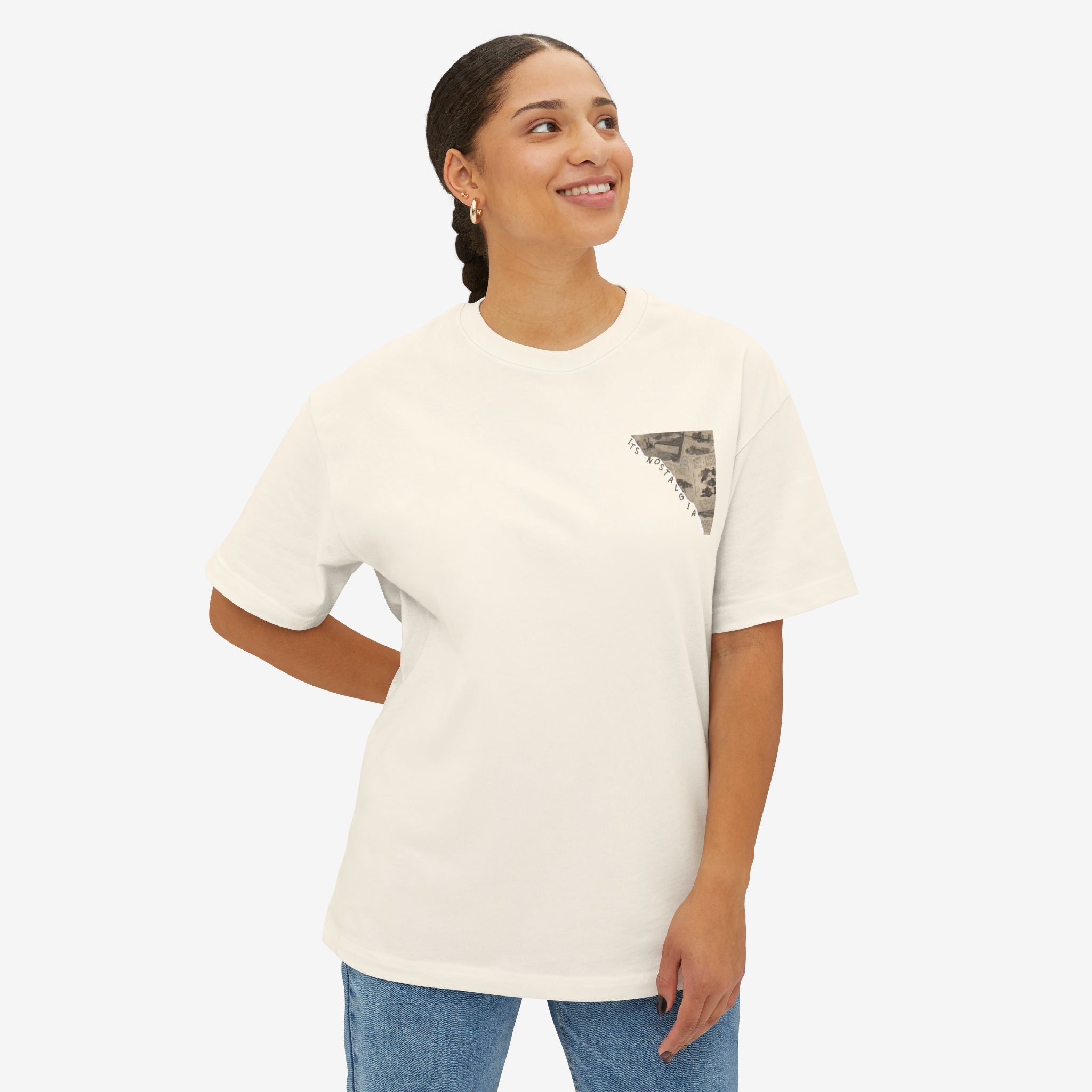 ITS. NOSTALGIA — FAIRUZ VINTAGE COLLAGE GRAPHIC TEE