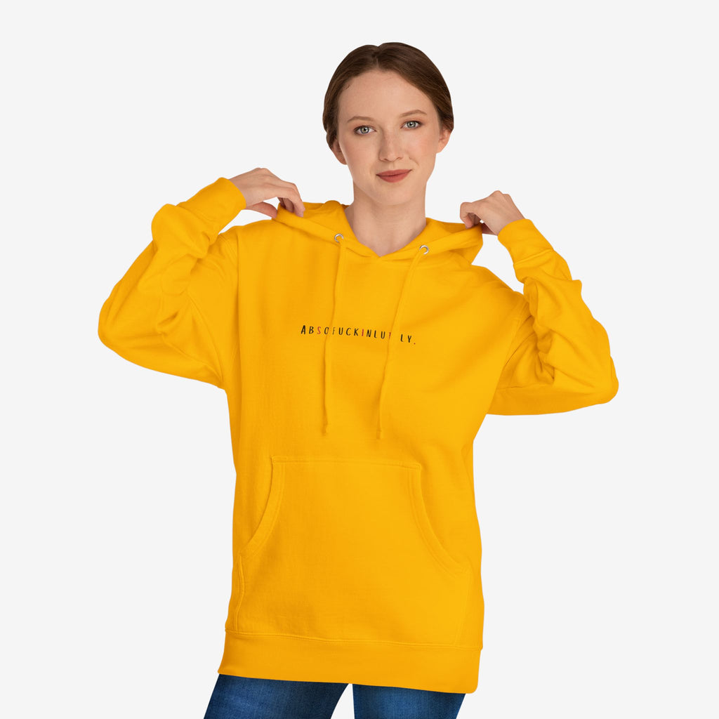 ABSOFU*KINLUTELY™ — MAKE IT HAPPEN MOTIVATIONAL HOODIE