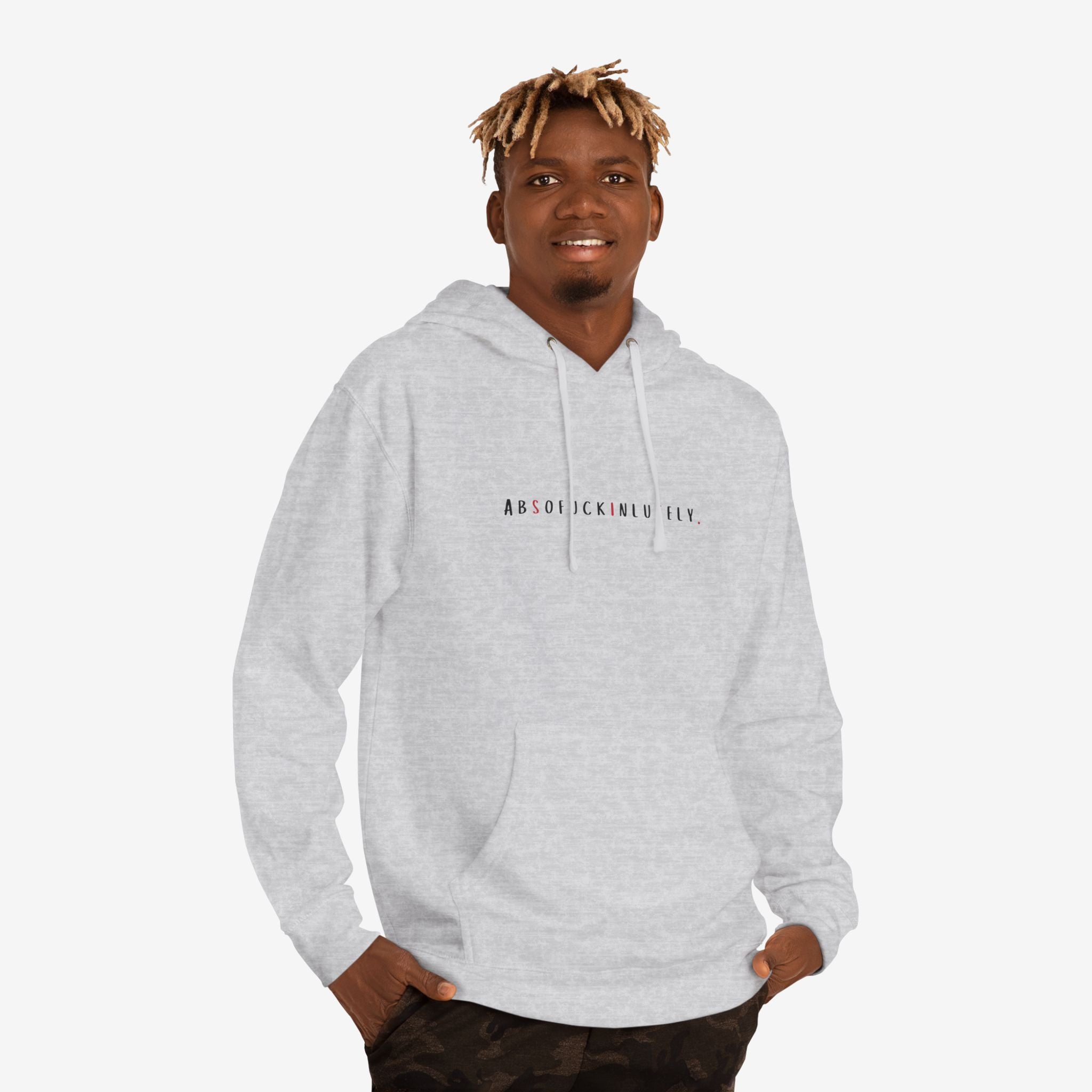 ABSOFU*KINLUTELY™ — MAKE IT HAPPEN MOTIVATIONAL HOODIE