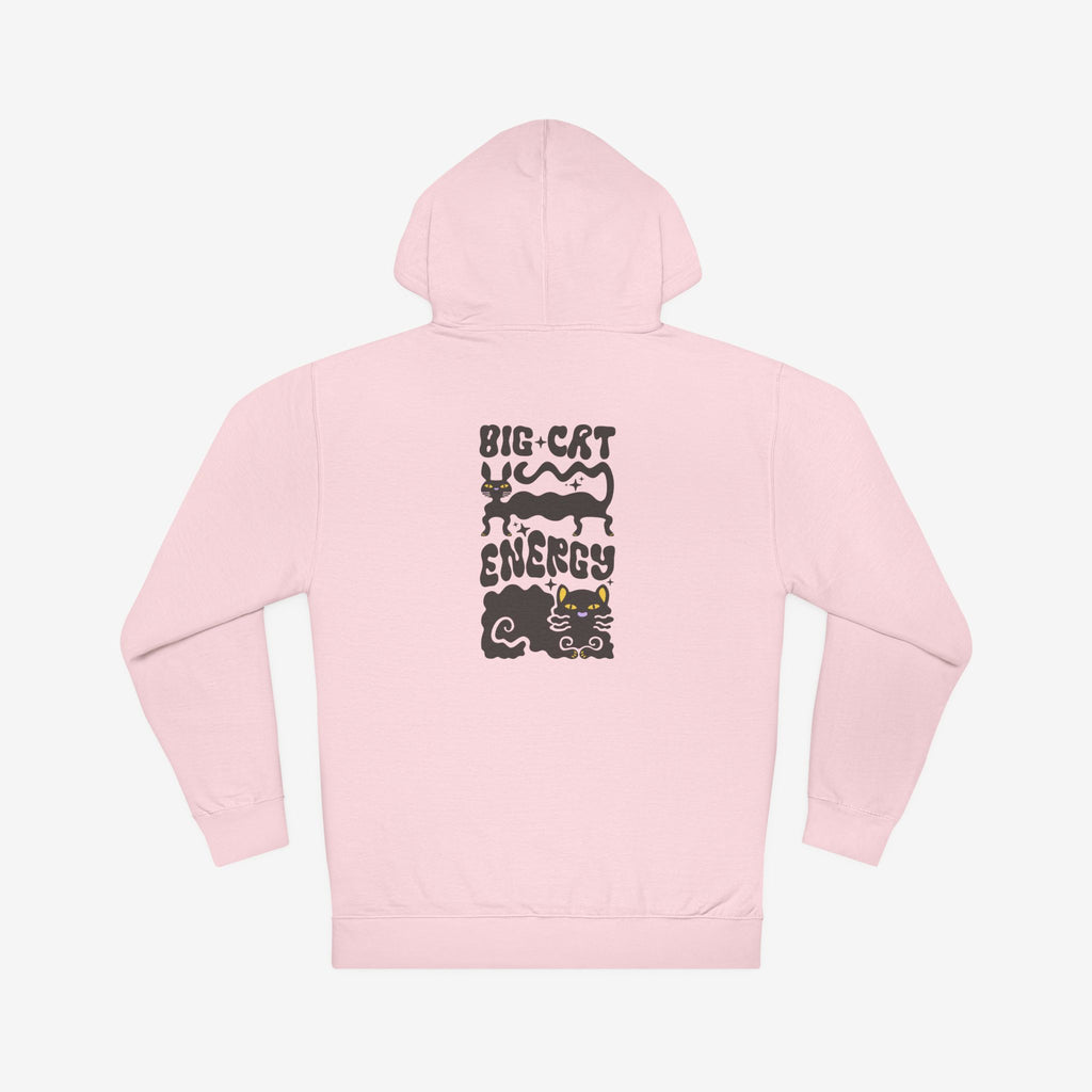 DOMINANCE “BIG CAT ENERGY” HOODIE — GRAPHIC CAT PRINT PULLOVER