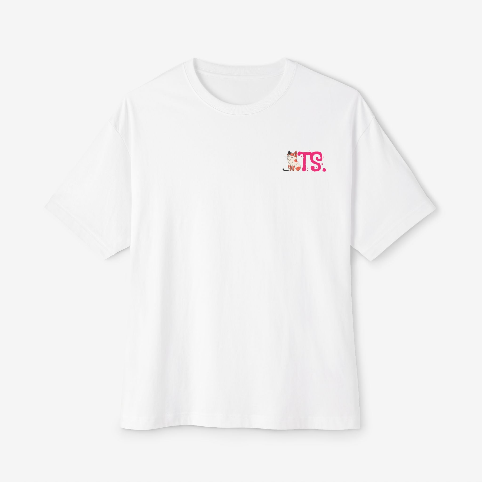 LIFE’S BETTER WITH A CAT BY YOUR SIDE — SMILING CAT GRAPHIC TEE