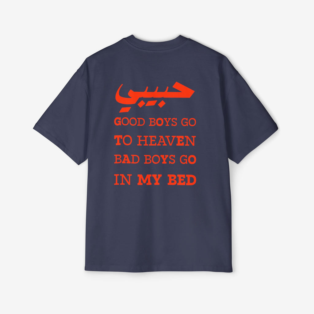 ITS. TEMPTATION — OVERSIZED TYPOGRAPHY T-SHIRT FOR HER