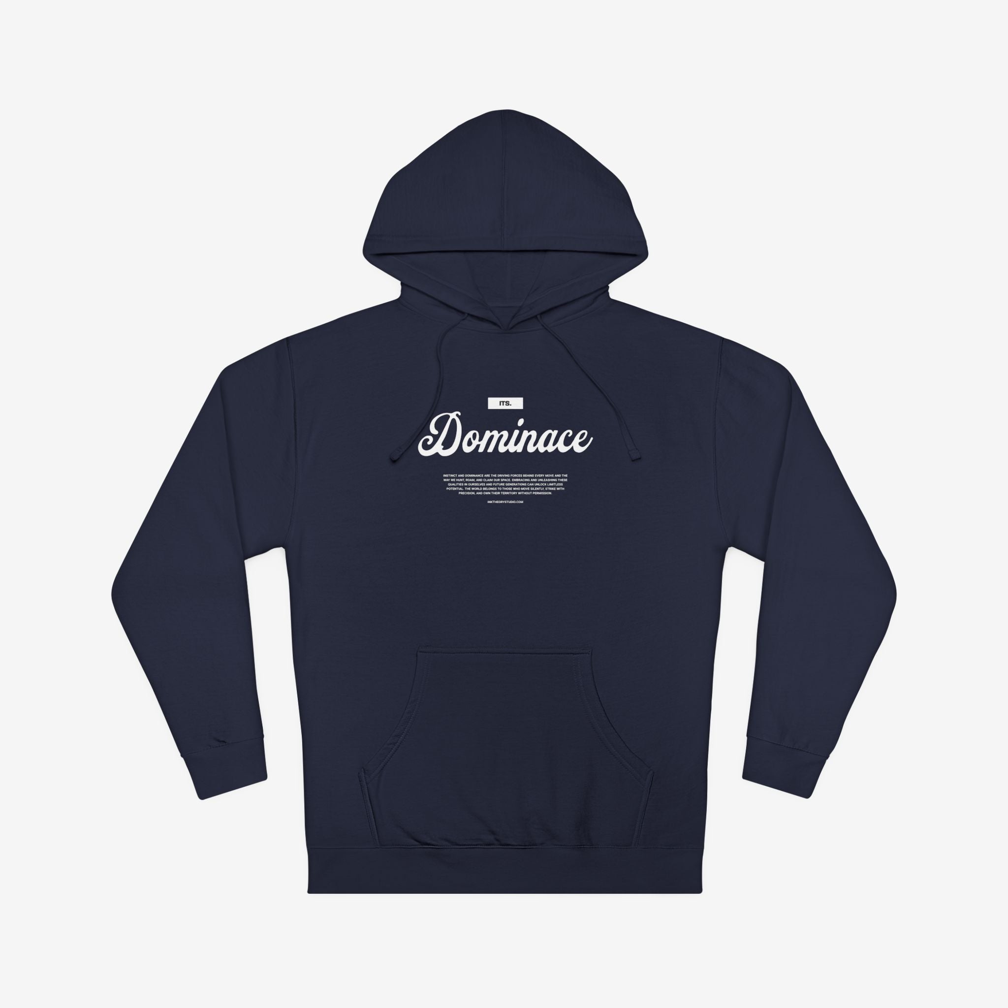 DOMINANCE “BIG CAT ENERGY” HOODIE — GRAPHIC CAT PRINT PULLOVER