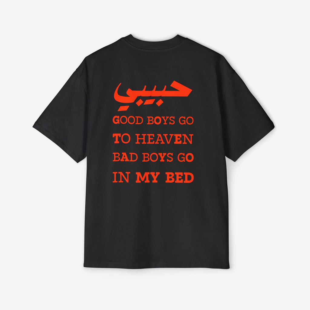 ITS. TEMPTATION — OVERSIZED TYPOGRAPHY T-SHIRT FOR HER