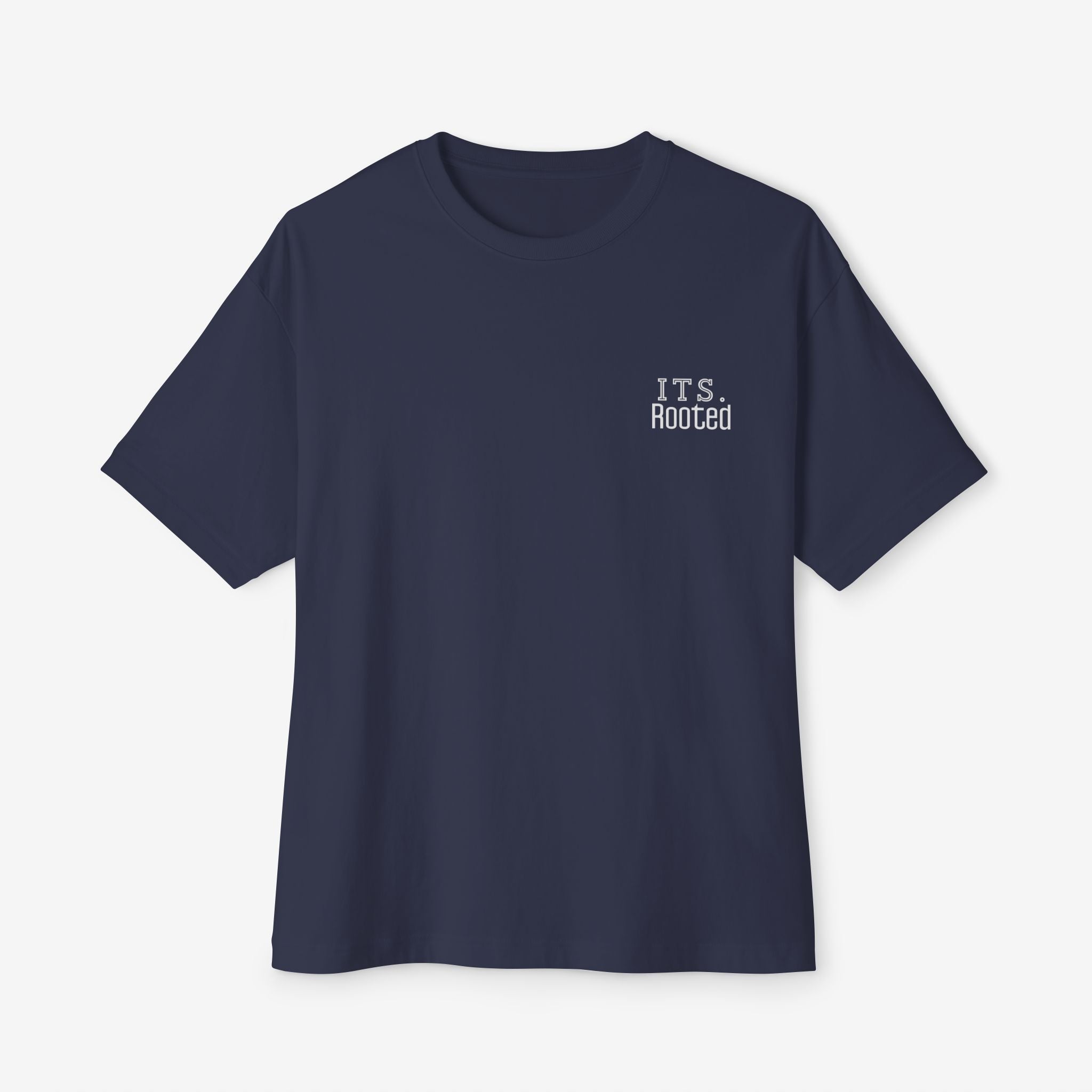 BLOOM TEE — “BLOOM WHERE YOU ARE PLANTED” FLORAL BOXY SHIRT