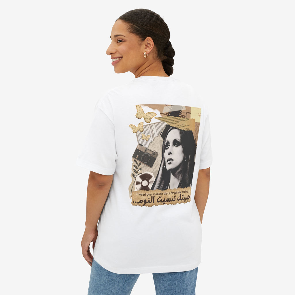 ITS. NOSTALGIA — FAIRUZ VINTAGE COLLAGE GRAPHIC TEE