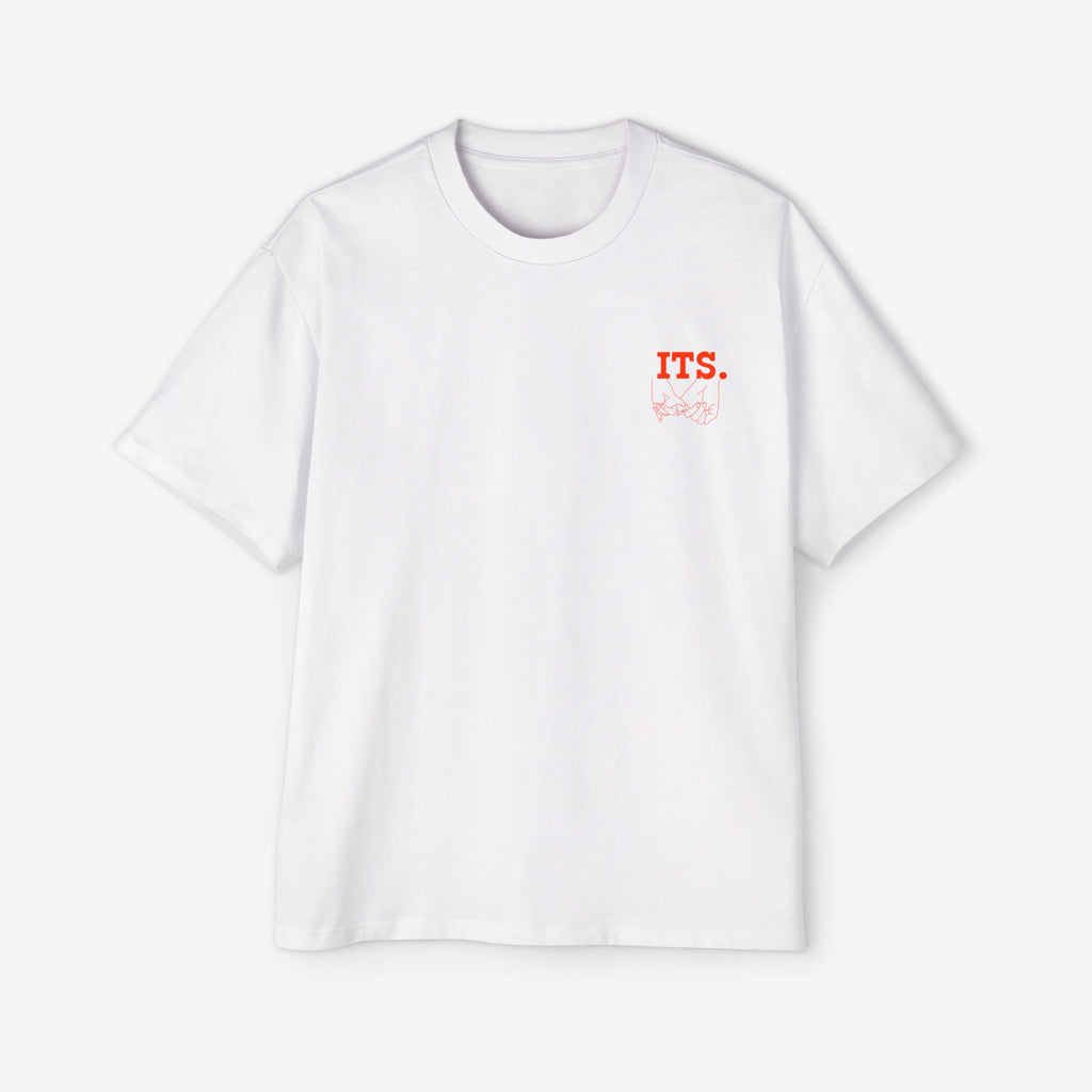 ITS. TEMPTATION — OVERSIZED TYPOGRAPHY T-SHIRT FOR HER