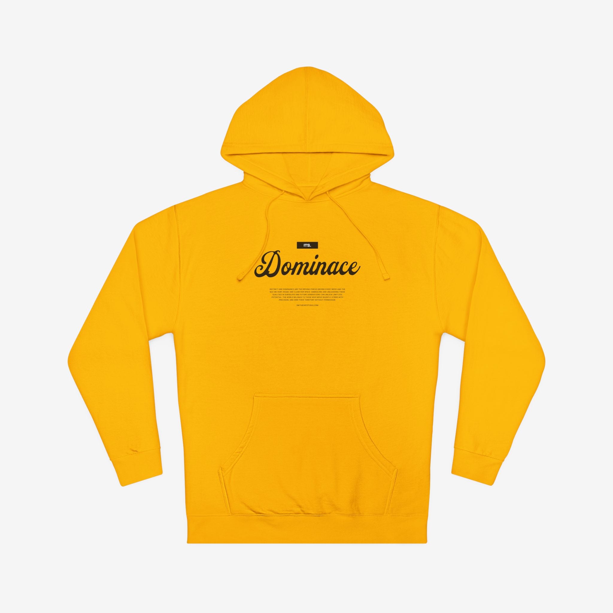DOMINANCE “BIG CAT ENERGY” HOODIE — GRAPHIC CAT PRINT PULLOVER