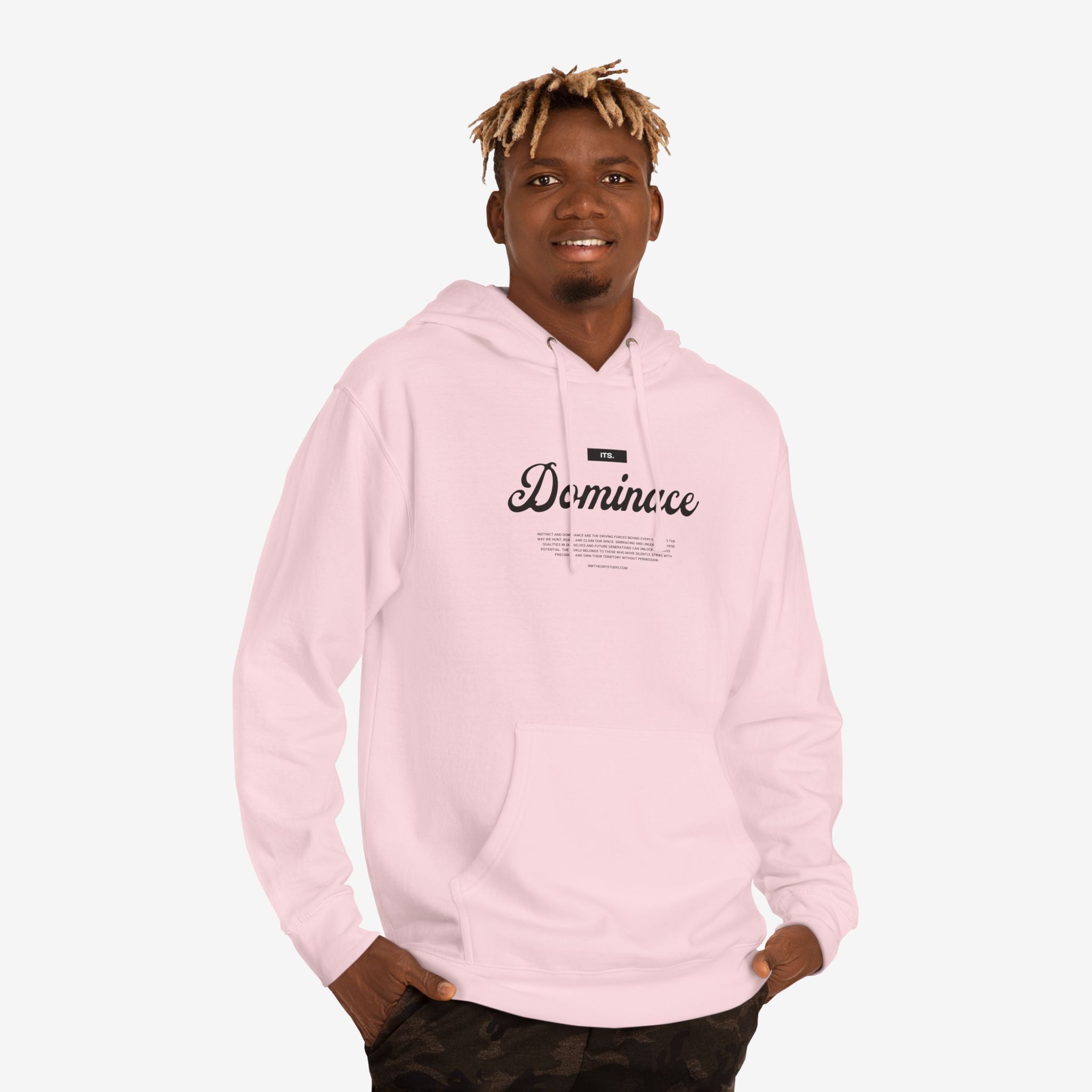 DOMINANCE “BIG CAT ENERGY” HOODIE — GRAPHIC CAT PRINT PULLOVER