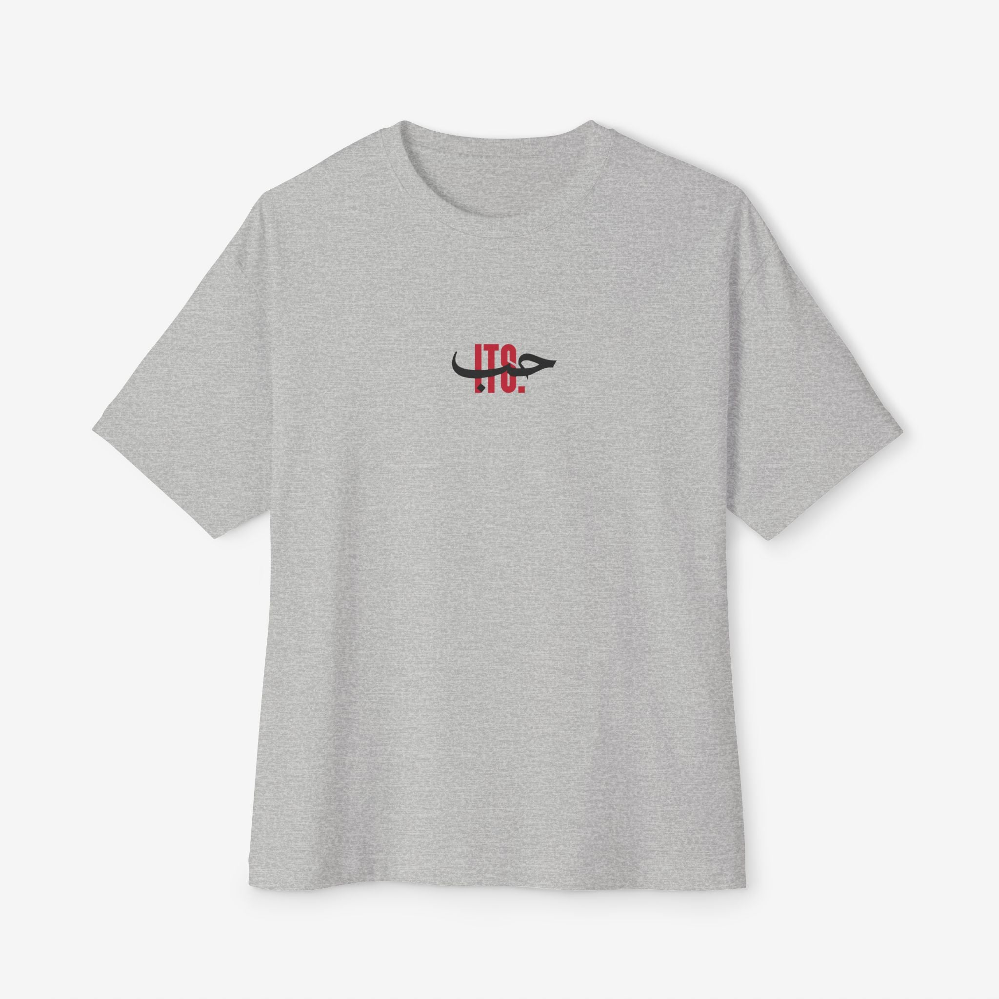 AMOUR HEART GRAPHIC T-SHIRT | BILINGUAL LOVE STATEMENT TEE