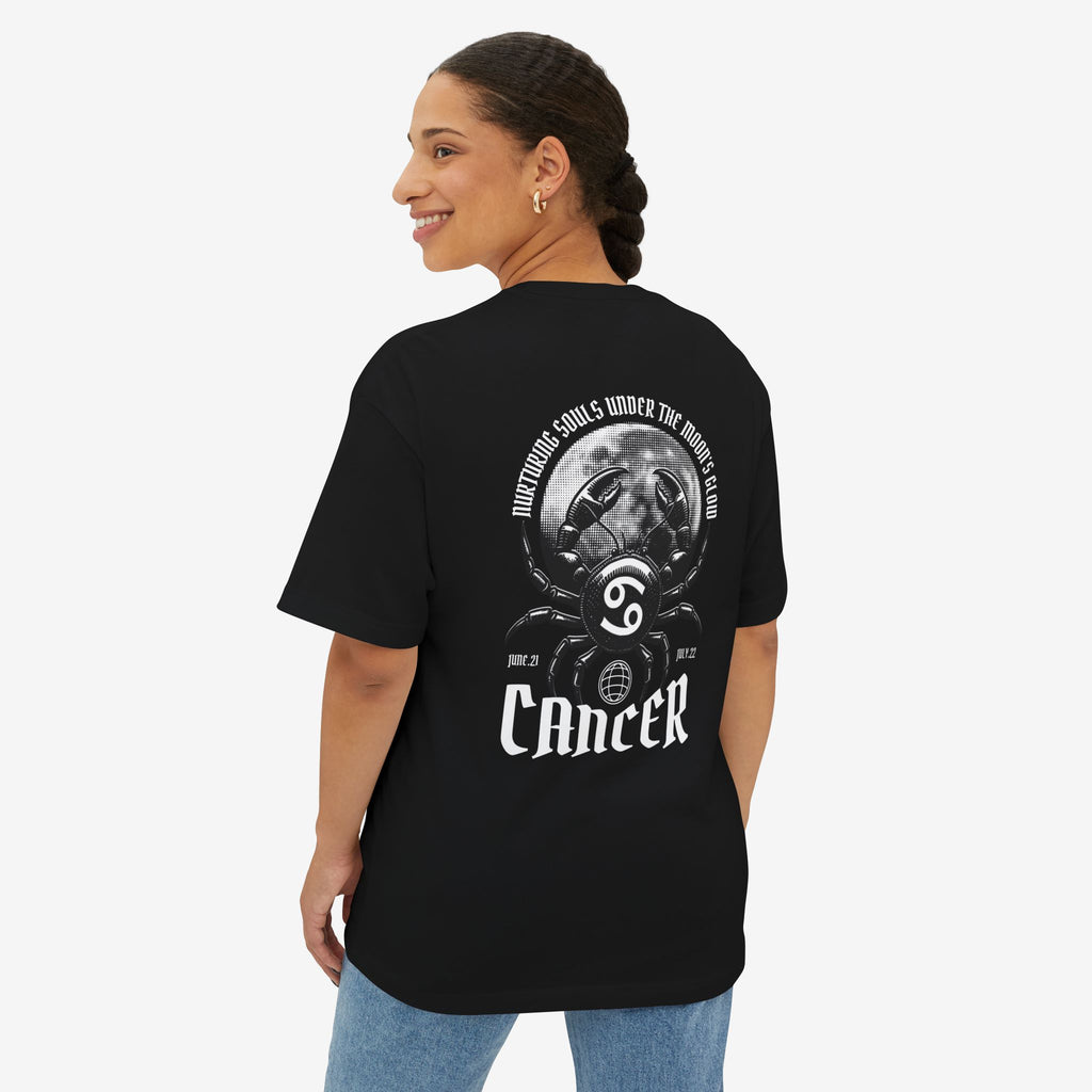 ITS. CANCER – OVERSIZED BOXY ZODIAC GRAPHIC T-SHIRT