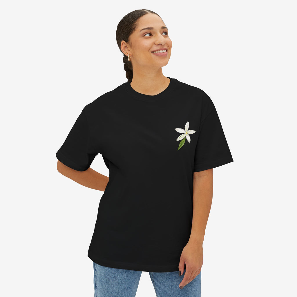 ZAY EL-FULL™ — JASMINE MEANS PERFECT BOXY TEE