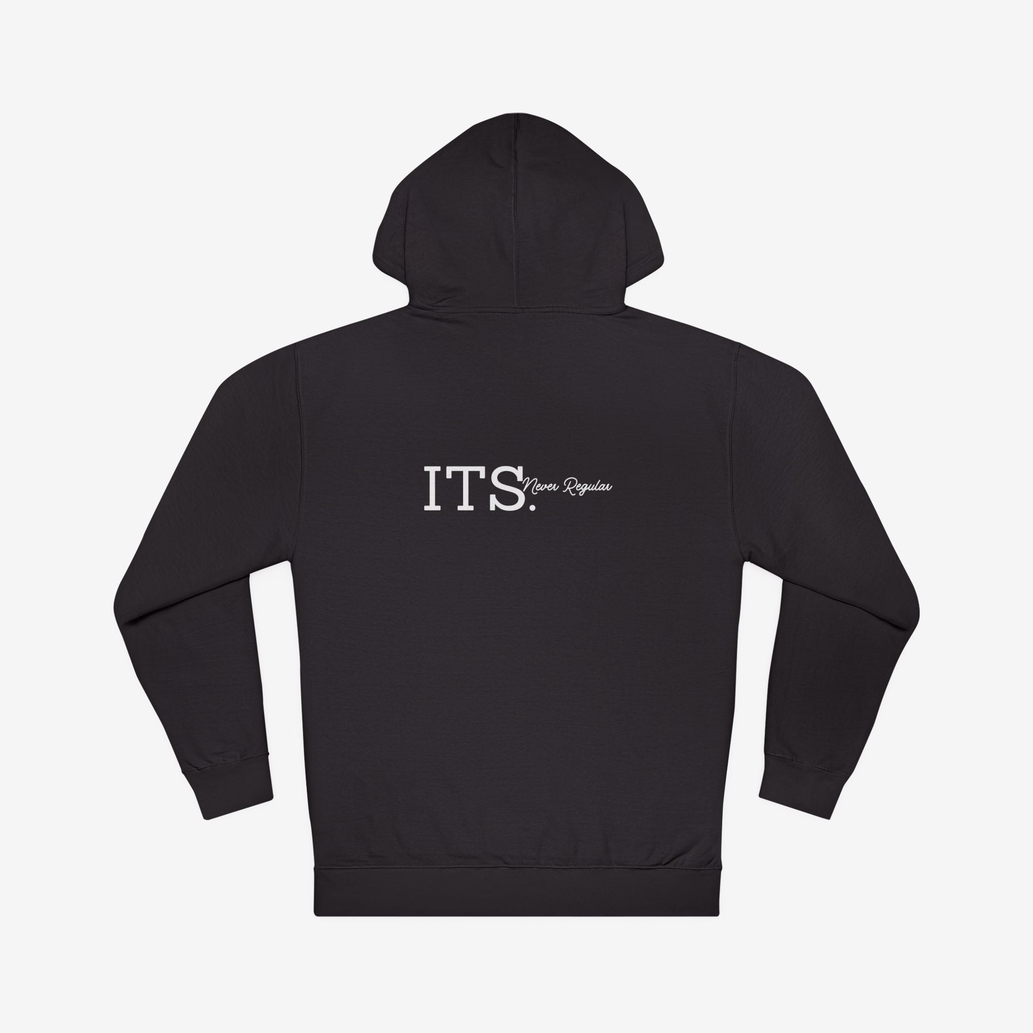 BE BOLD OR ITALIC — STATEMENT GRAPHIC HOODIE