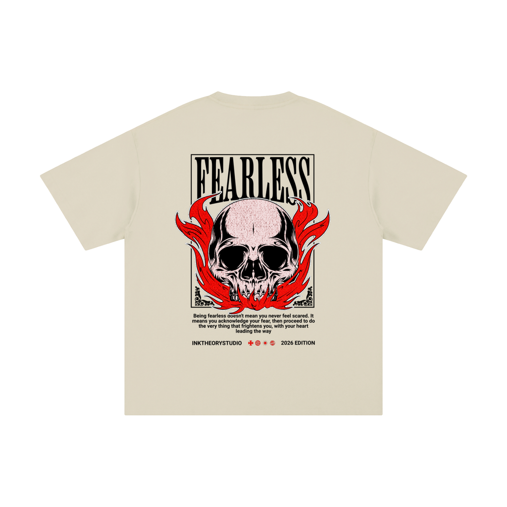 men,women,unisex,tee,R00330,Bold,Quote,fearless,skull